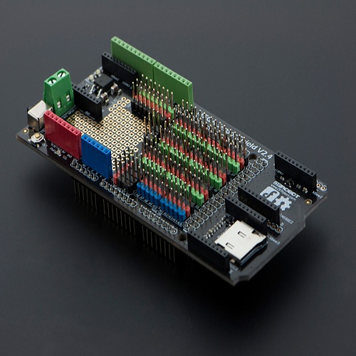 Gravity 아두이노 메가,듀에 프로토 확장 쉴드 / Gravity: IO Sensor Shield For Arduino Mega Due